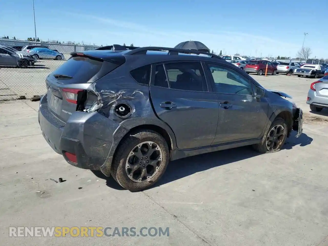 3 Photograph of a damaged car JF2GTAEC5M8263057 SUBARU CROSSTREK 2021
