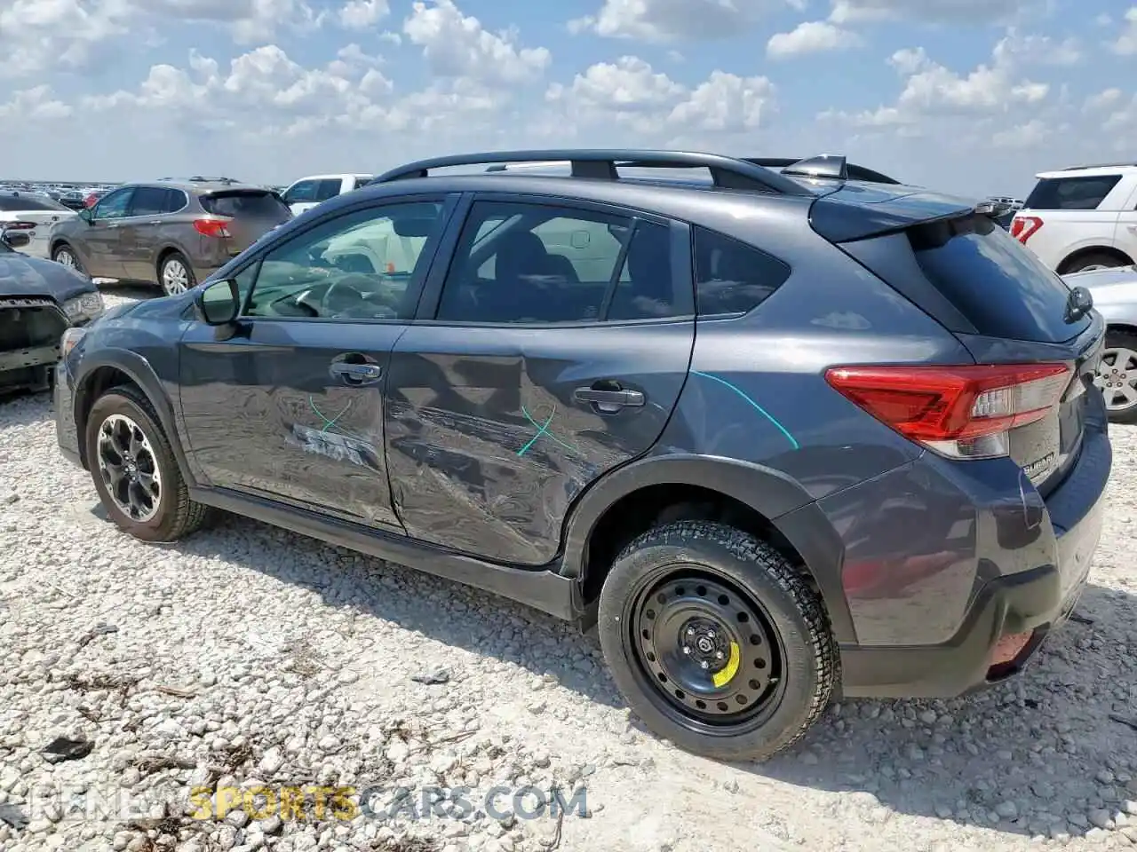 2 Photograph of a damaged car JF2GTAEC5M8277721 SUBARU CROSSTREK 2021