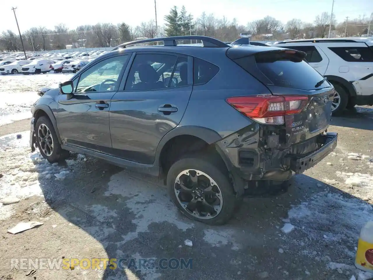 2 Photograph of a damaged car JF2GTAEC5M8292087 SUBARU CROSSTREK 2021