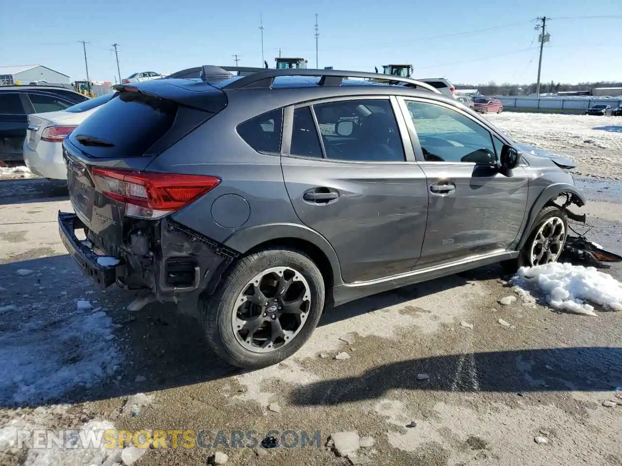 3 Photograph of a damaged car JF2GTAEC5M8292087 SUBARU CROSSTREK 2021