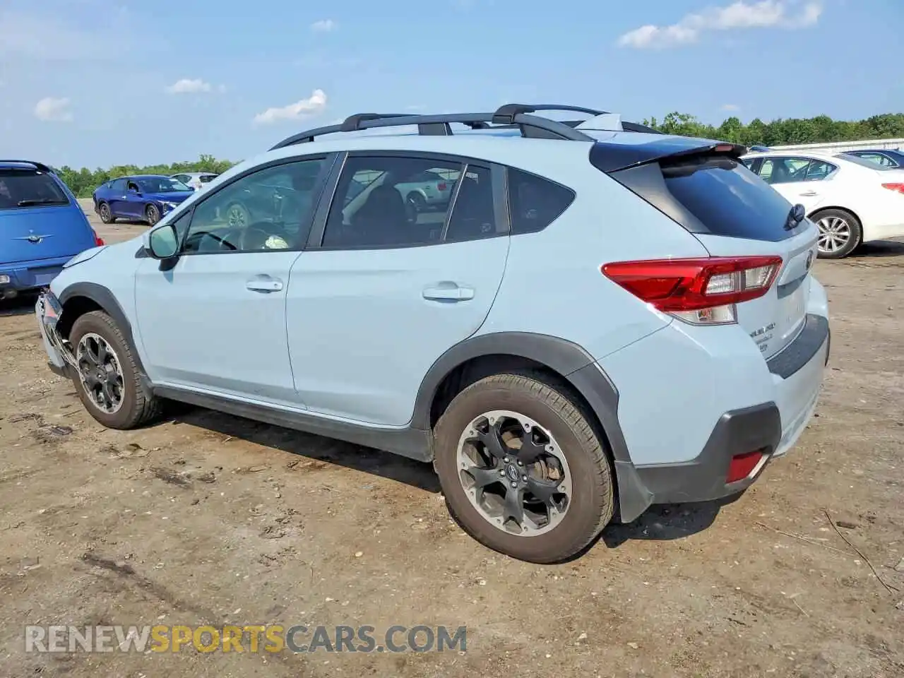 2 Photograph of a damaged car JF2GTAEC5M8322043 SUBARU CROSSTREK 2021