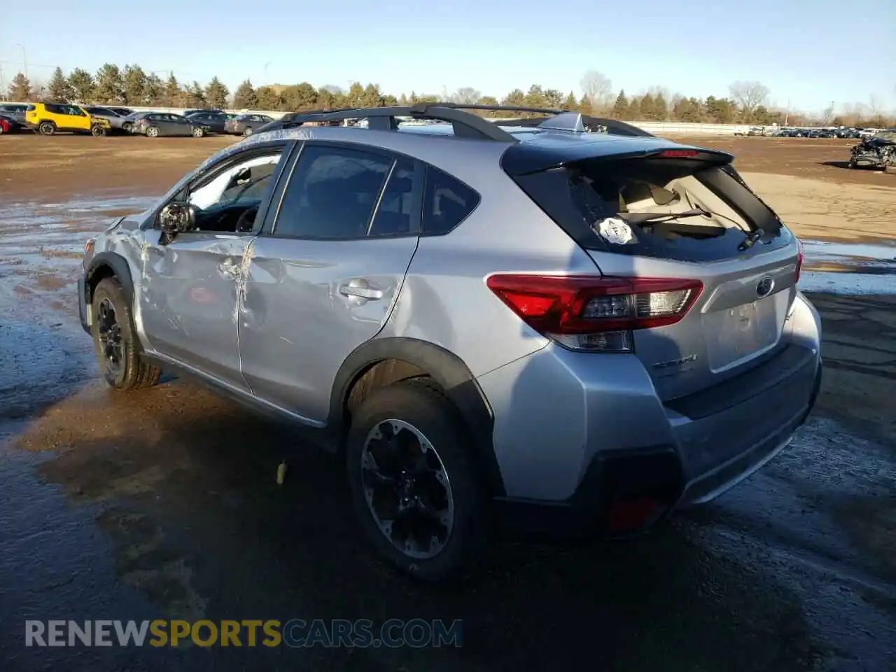 2 Photograph of a damaged car JF2GTAEC5M8362915 SUBARU CROSSTREK 2021