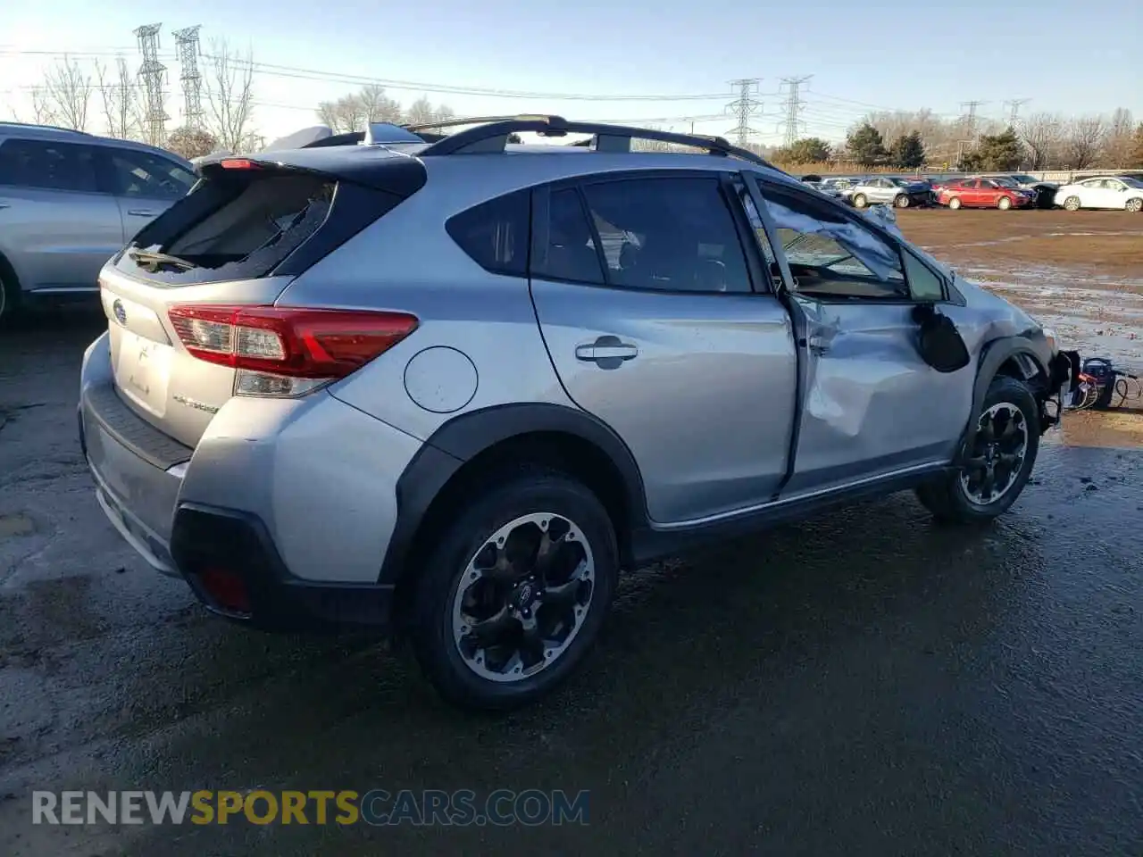 3 Photograph of a damaged car JF2GTAEC5M8362915 SUBARU CROSSTREK 2021