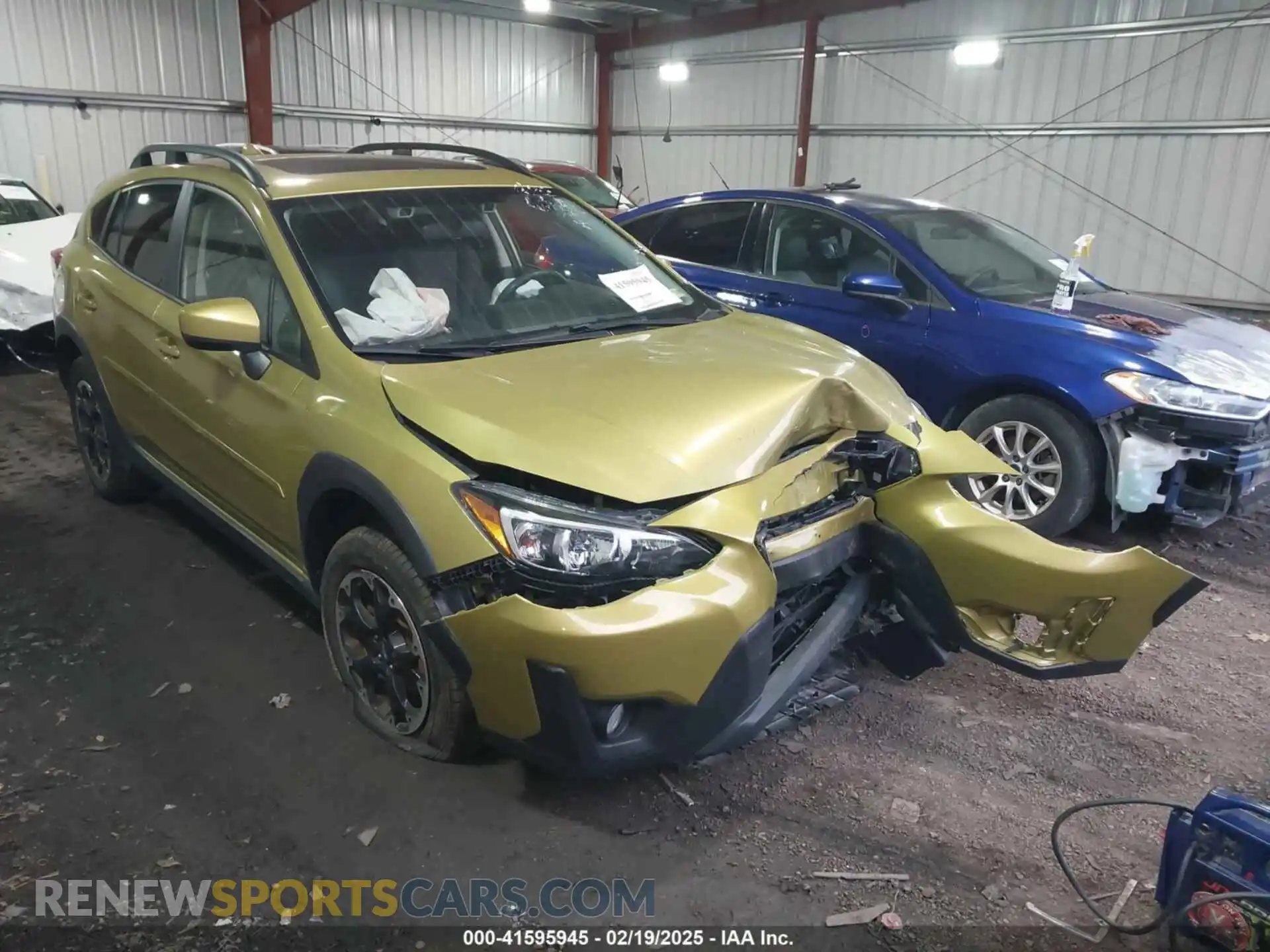 1 fotografías del automóvil dañado JF2GTAEC5MH251166 SUBARU CROSSTREK 2021