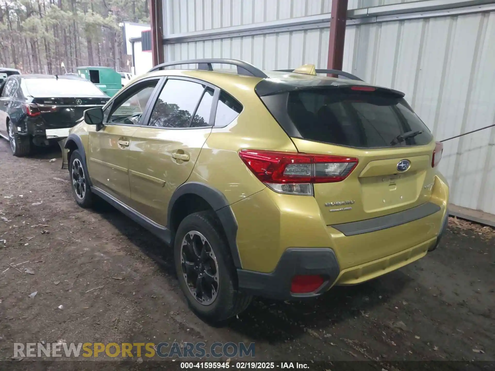 3 fotografías del automóvil dañado JF2GTAEC5MH251166 SUBARU CROSSTREK 2021