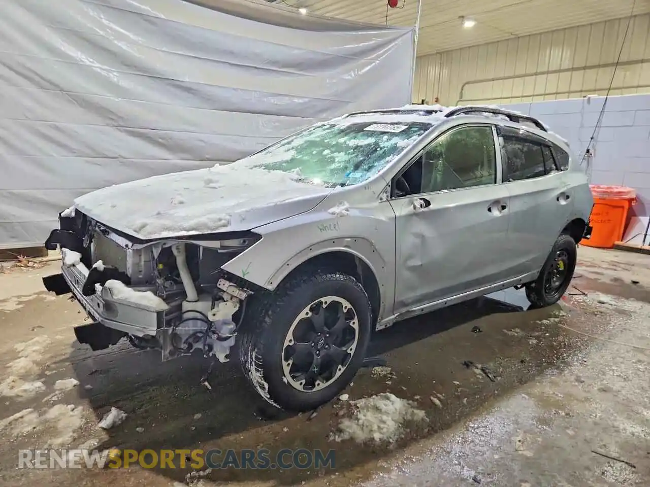 1 Photograph of a damaged car JF2GTAEC5MH376121 SUBARU CROSSTREK 2021