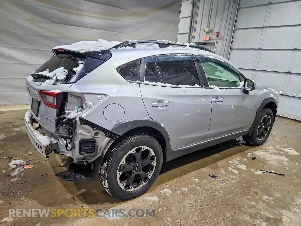 3 Photograph of a damaged car JF2GTAEC5MH376121 SUBARU CROSSTREK 2021