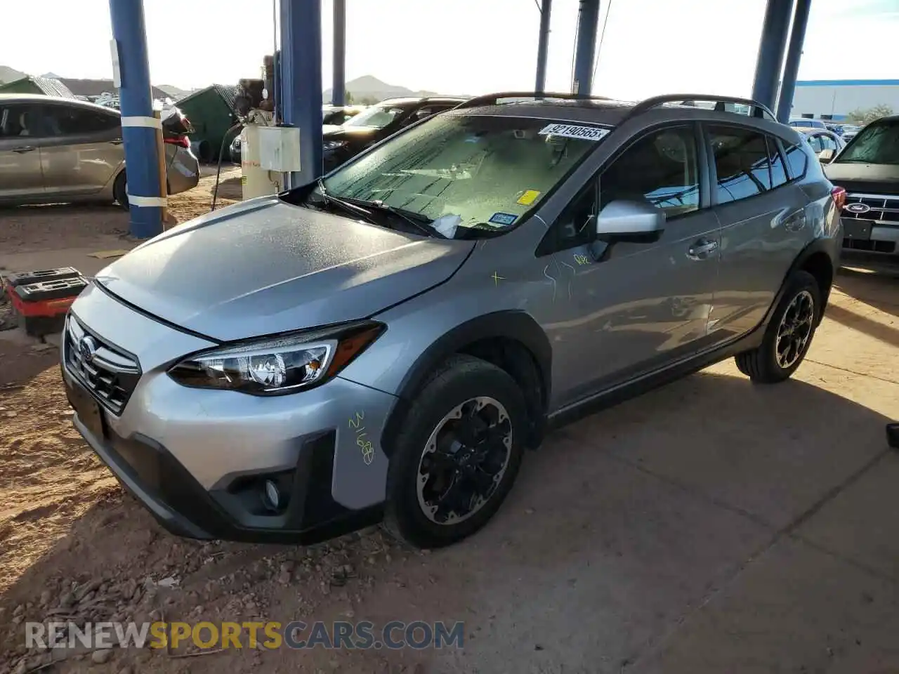 1 Photograph of a damaged car JF2GTAEC5MH378614 SUBARU CROSSTREK 2021