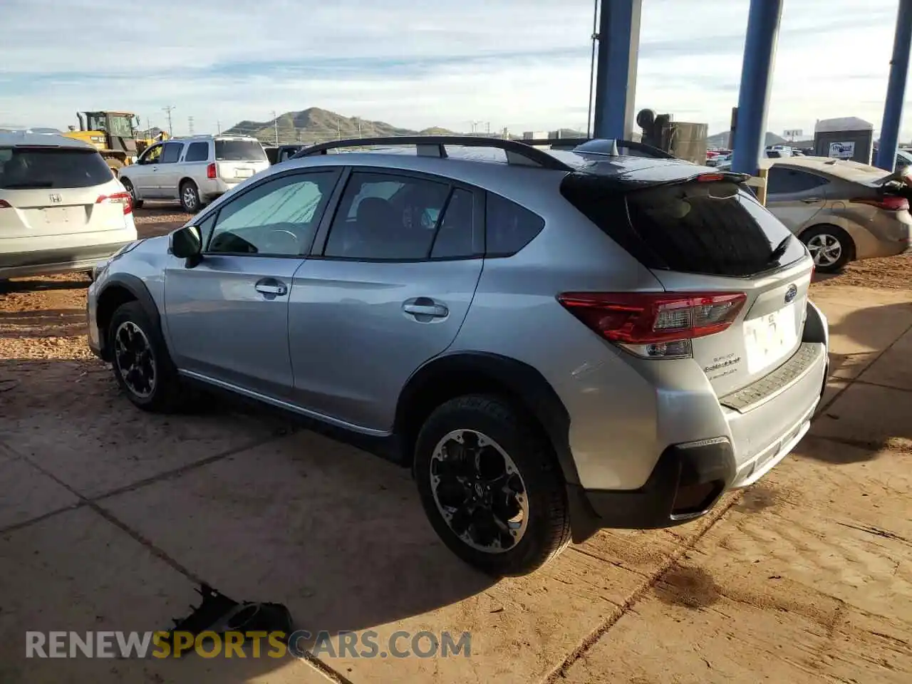 2 Photograph of a damaged car JF2GTAEC5MH378614 SUBARU CROSSTREK 2021