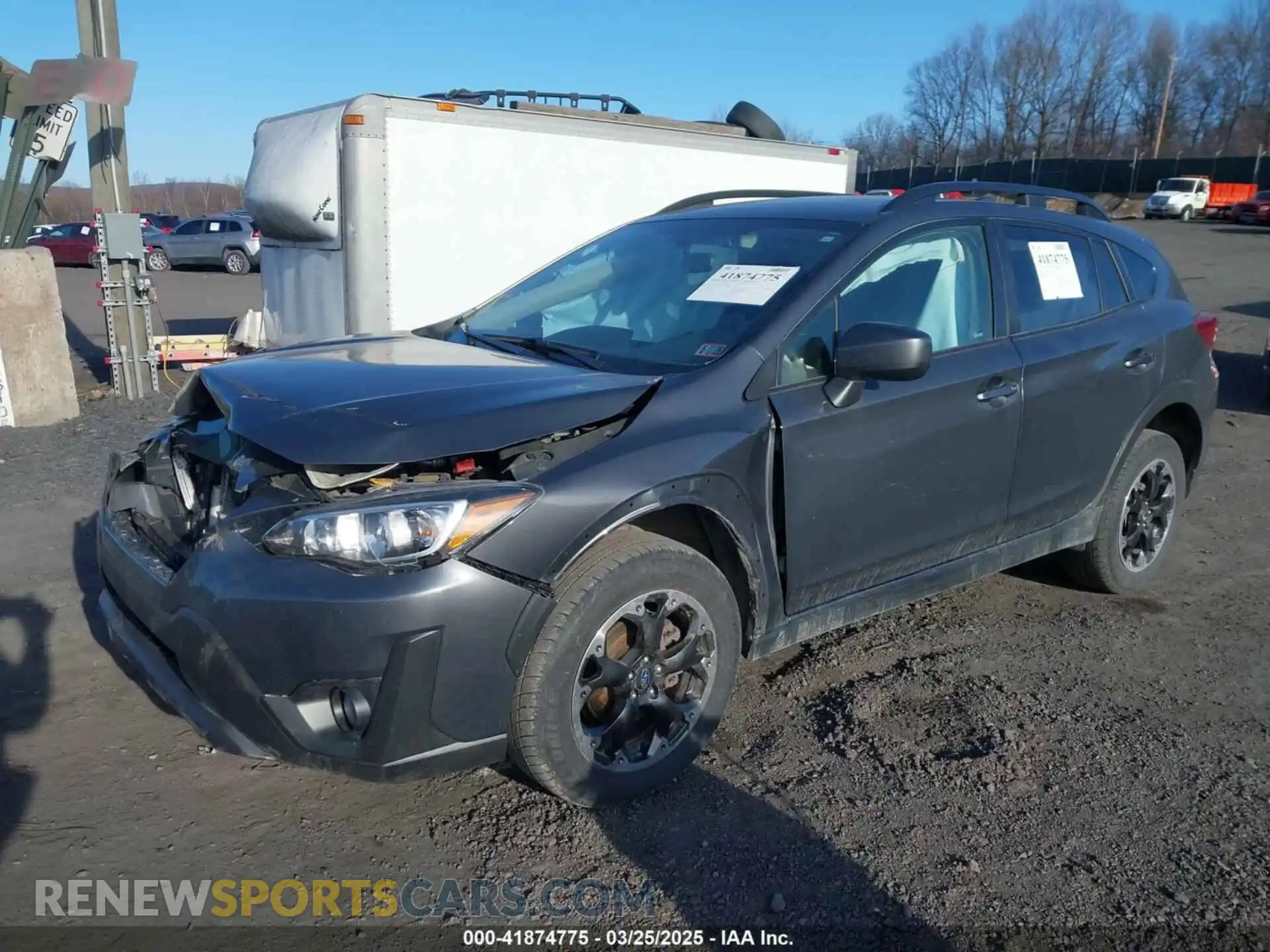 2 Photograph of a damaged car JF2GTAEC6M8256733 SUBARU CROSSTREK 2021