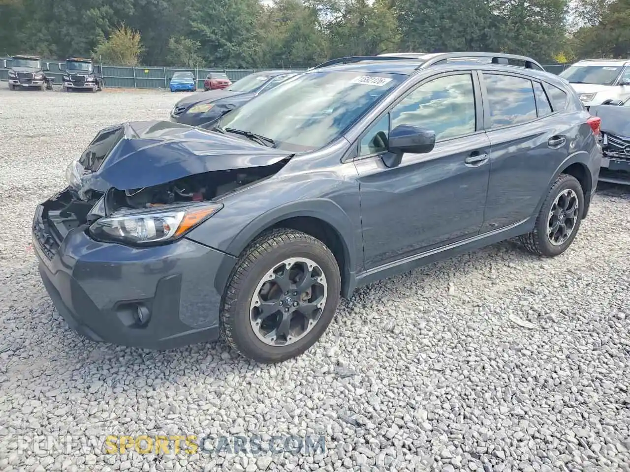 1 Photograph of a damaged car JF2GTAEC6M8266646 SUBARU CROSSTREK 2021