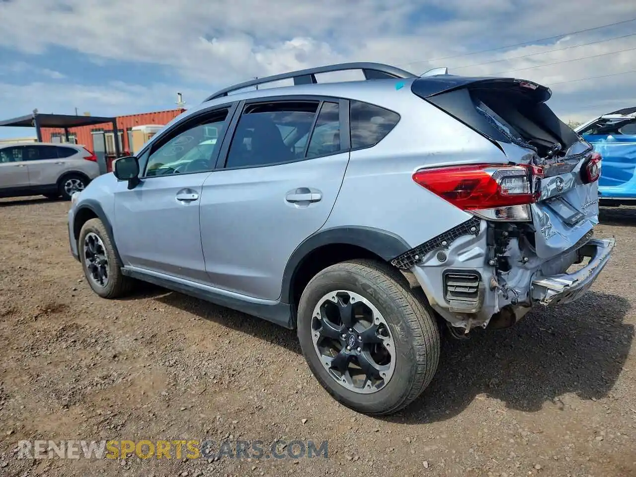 2 Photograph of a damaged car JF2GTAEC6M8299064 SUBARU CROSSTREK 2021