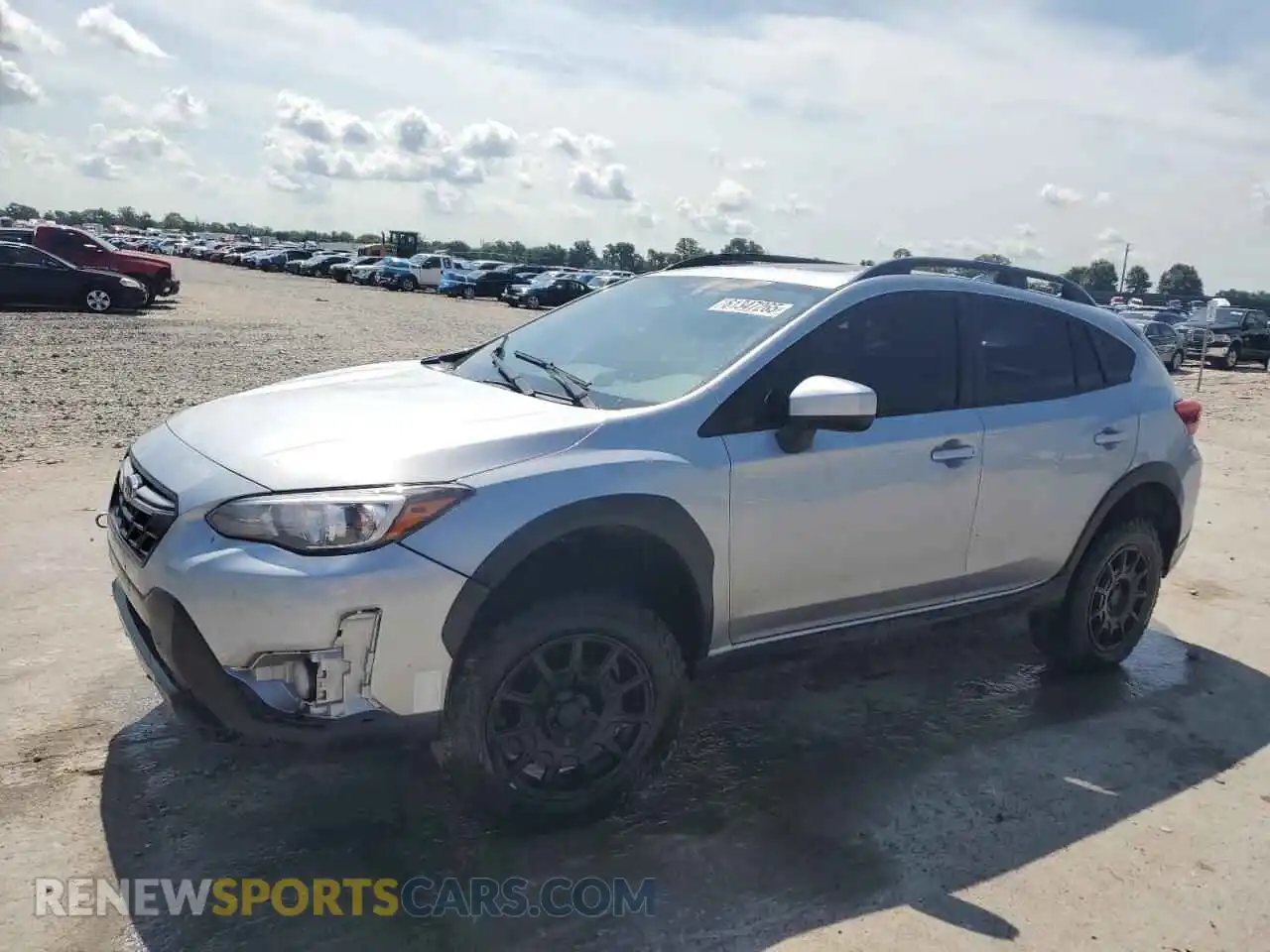 1 Photograph of a damaged car JF2GTAEC6M8303808 SUBARU CROSSTREK 2021