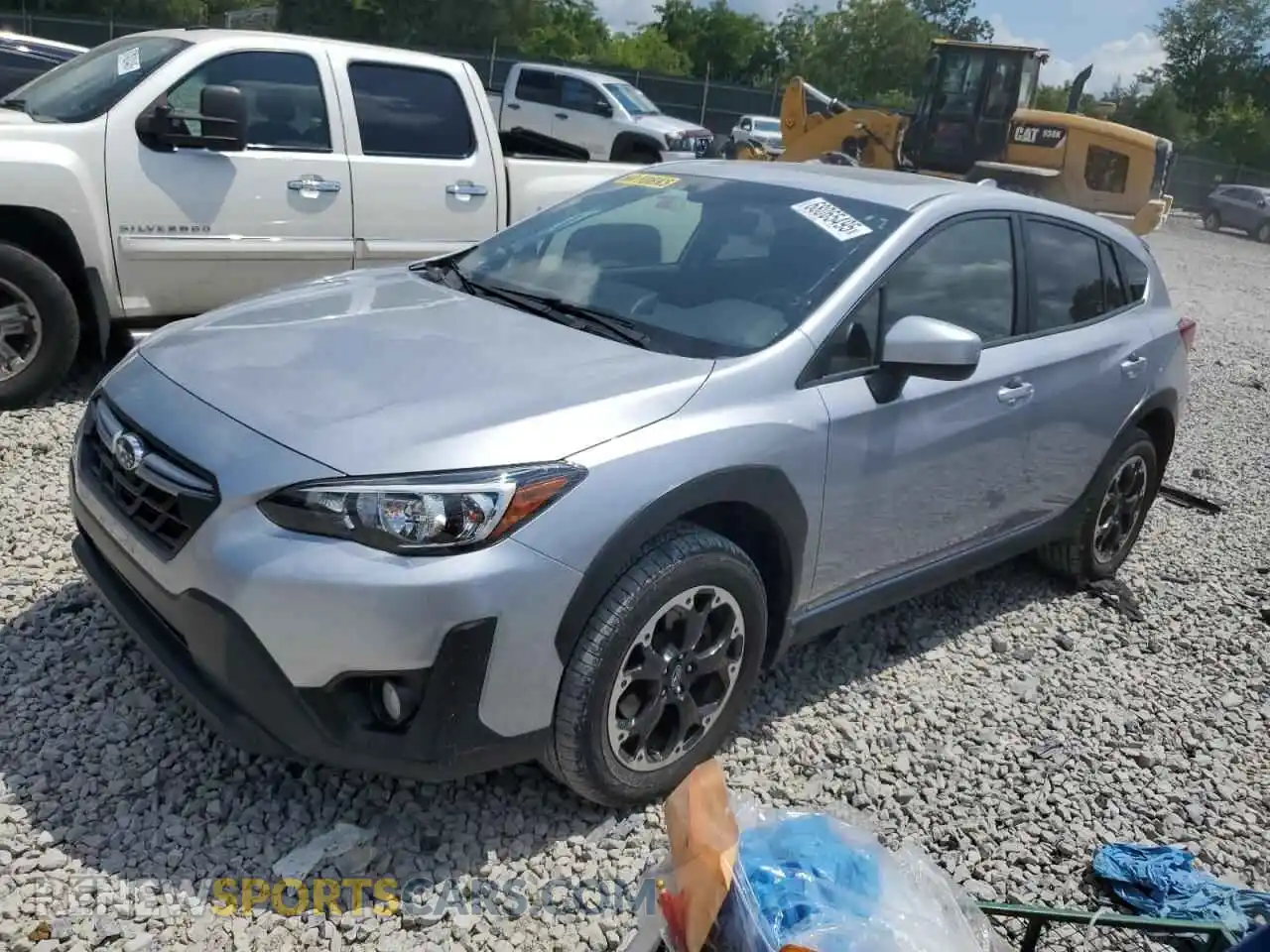 1 Photograph of a damaged car JF2GTAEC6M8328613 SUBARU CROSSTREK 2021