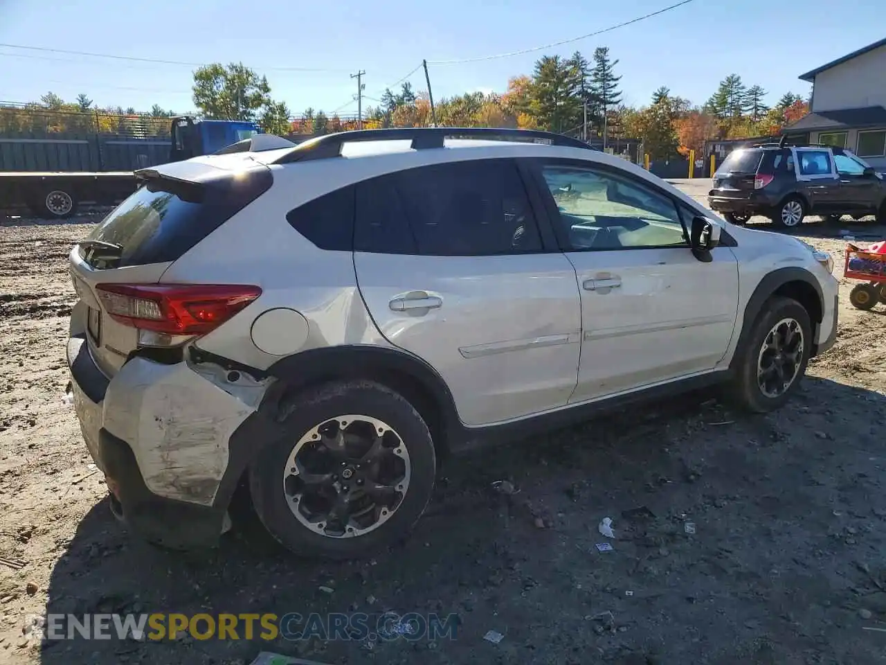 3 fotografías del automóvil dañado JF2GTAEC6MH231542 SUBARU CROSSTREK 2021