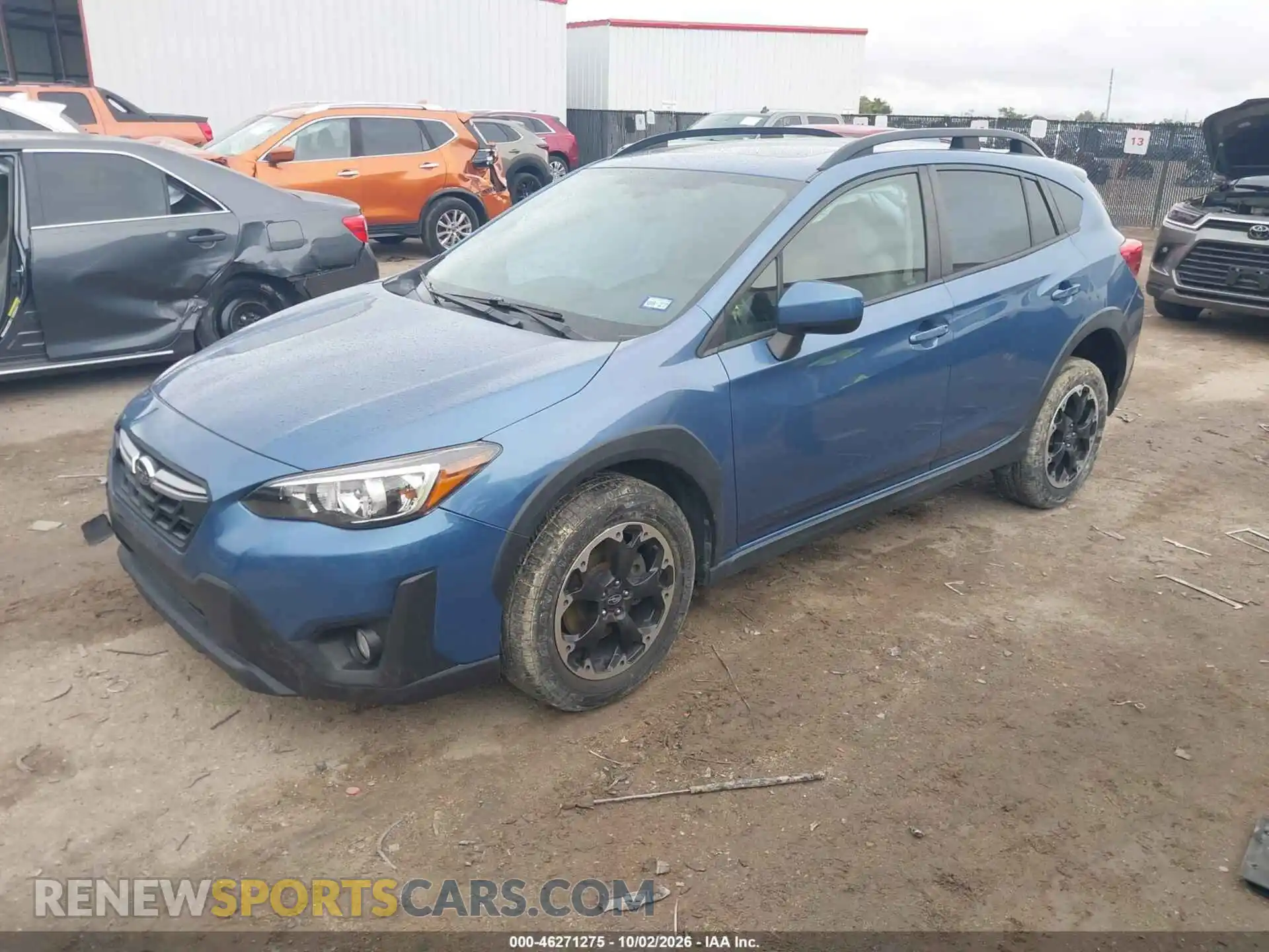2 Фотография поврежденного автомобиля JF2GTAEC6MH361594 SUBARU CROSSTREK 2021