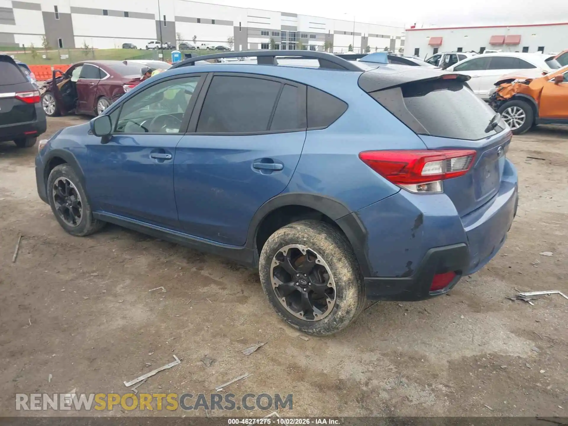 3 Фотография поврежденного автомобиля JF2GTAEC6MH361594 SUBARU CROSSTREK 2021
