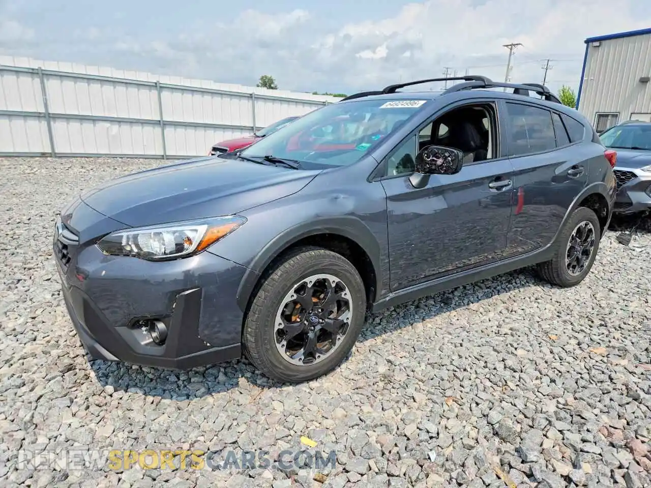 1 Photograph of a damaged car JF2GTAEC6MH369002 SUBARU CROSSTREK 2021