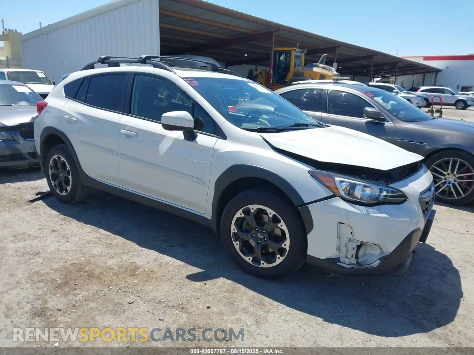 1 Photograph of a damaged car JF2GTAEC6MH662835 SUBARU CROSSTREK 2021