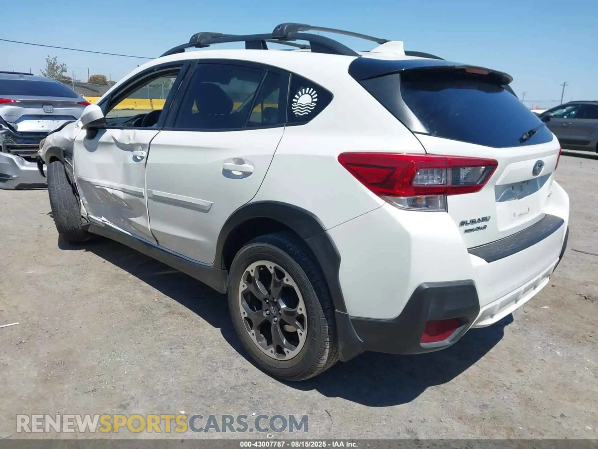 3 Photograph of a damaged car JF2GTAEC6MH662835 SUBARU CROSSTREK 2021