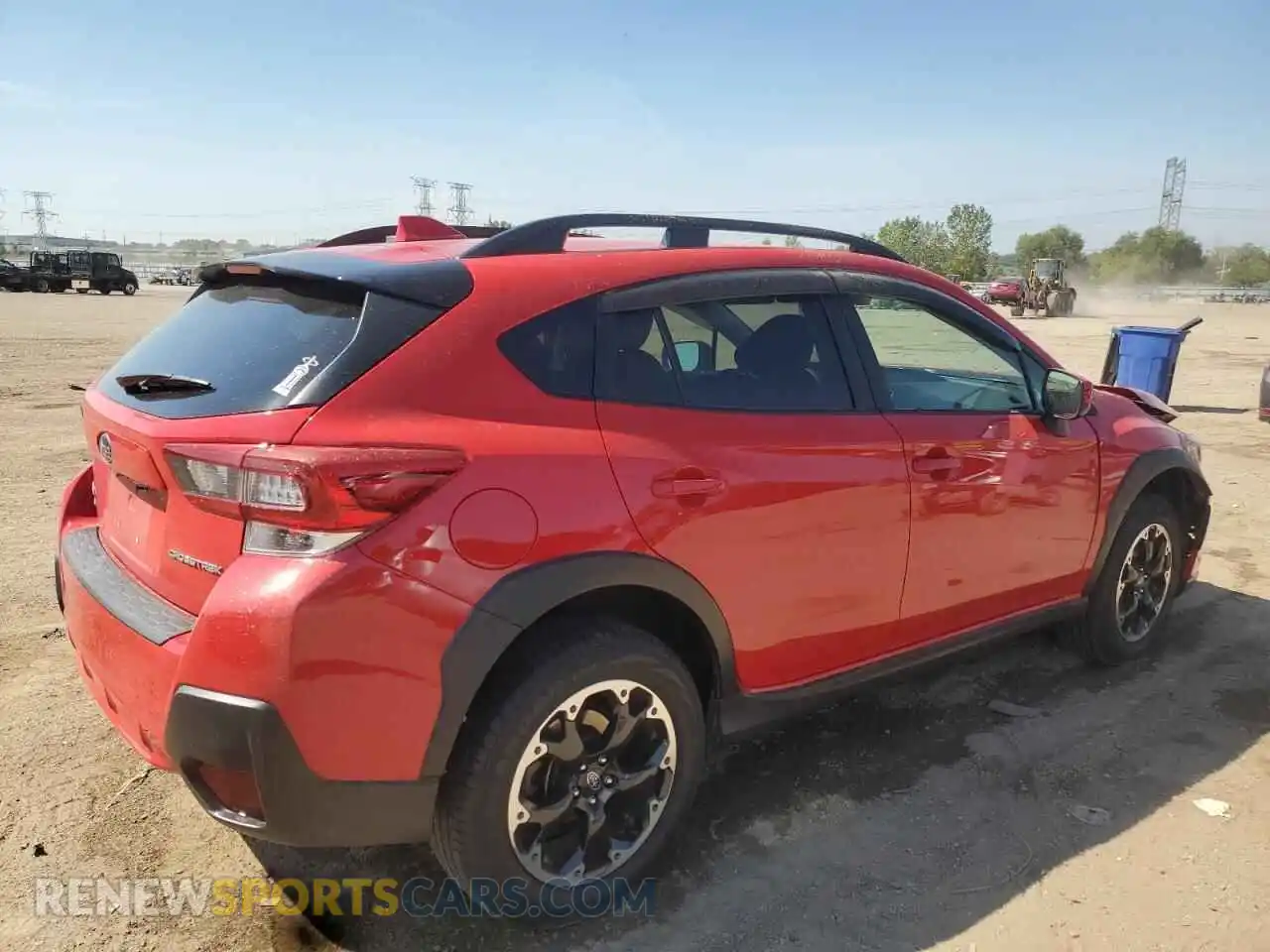 3 Photograph of a damaged car JF2GTAEC6MH682258 SUBARU CROSSTREK 2021