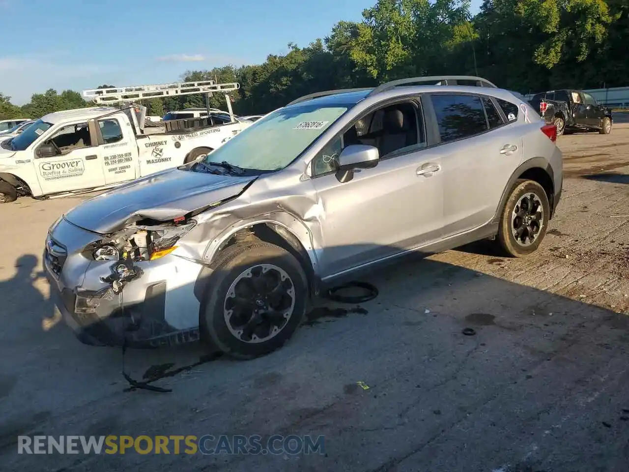 1 fotografías del automóvil dañado JF2GTAEC7M8282953 SUBARU CROSSTREK 2021