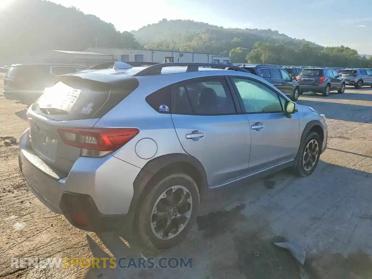 3 fotografías del automóvil dañado JF2GTAEC7M8282953 SUBARU CROSSTREK 2021