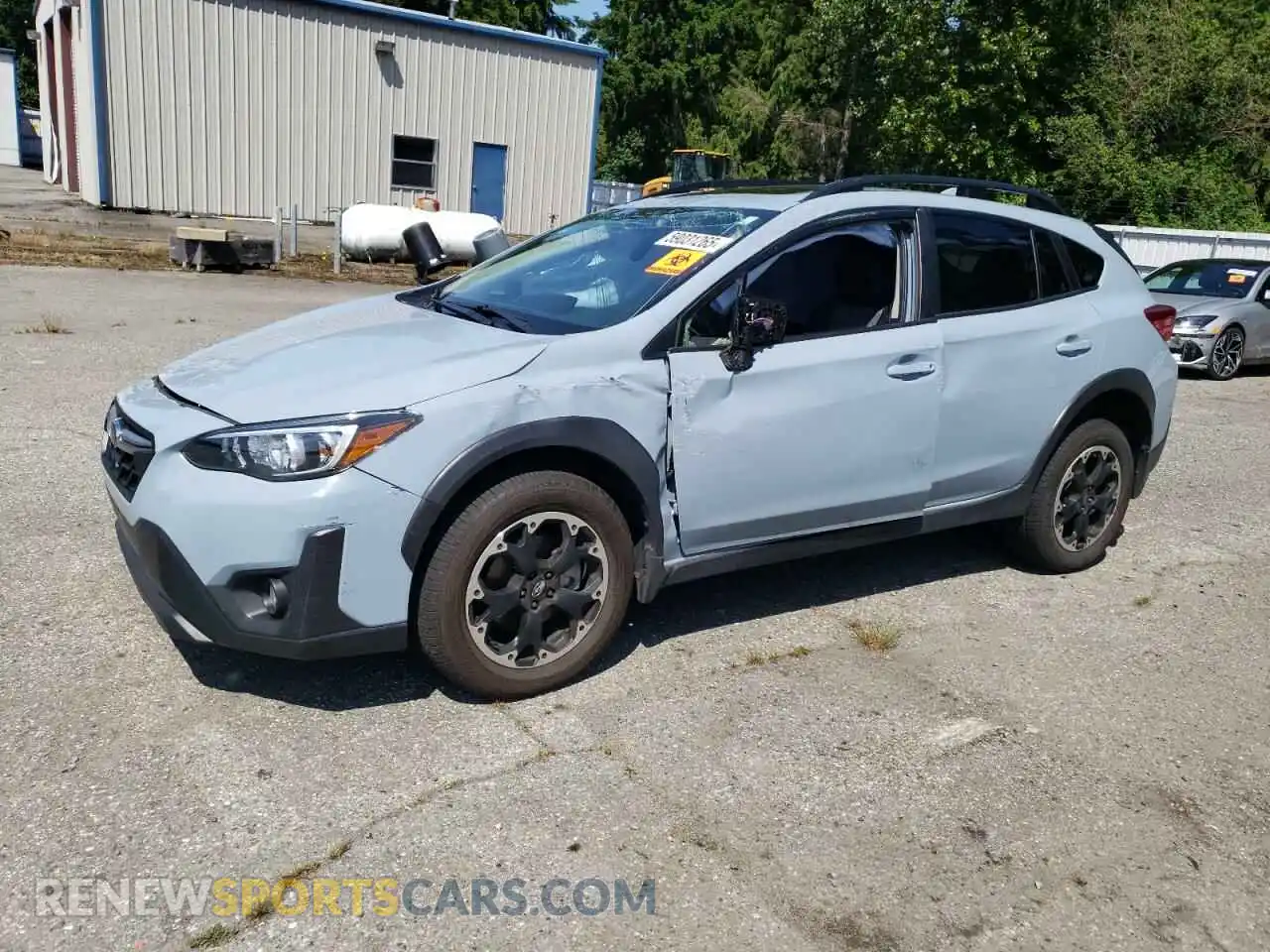 1 Photograph of a damaged car JF2GTAEC7M8348918 SUBARU CROSSTREK 2021