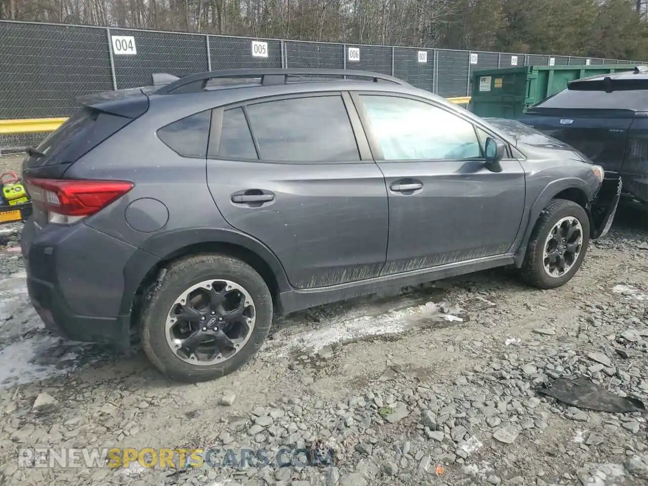 3 Photograph of a damaged car JF2GTAEC7M8651410 SUBARU CROSSTREK 2021