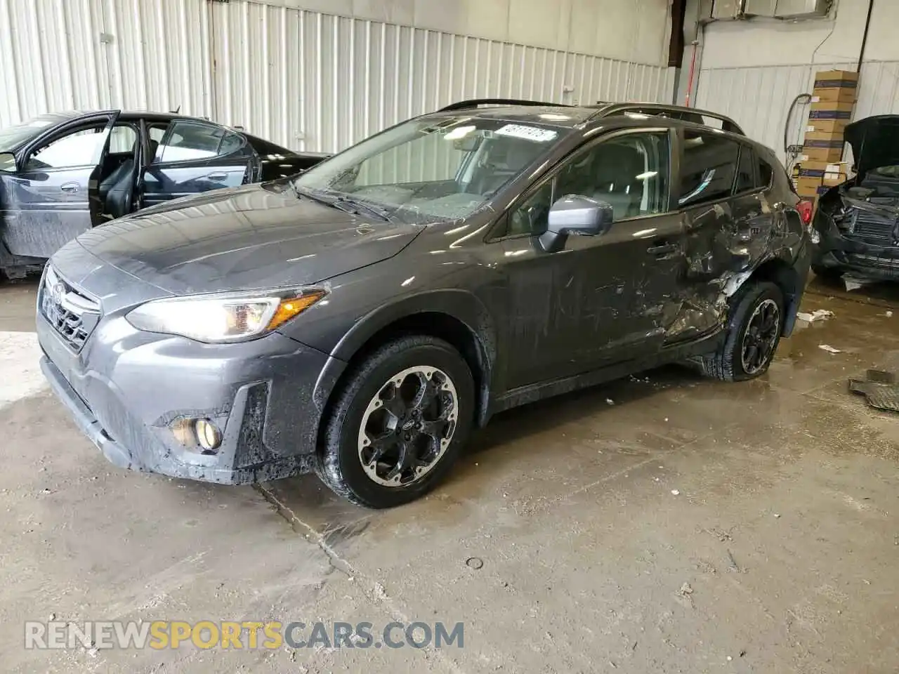 1 Photograph of a damaged car JF2GTAEC8M8303311 SUBARU CROSSTREK 2021