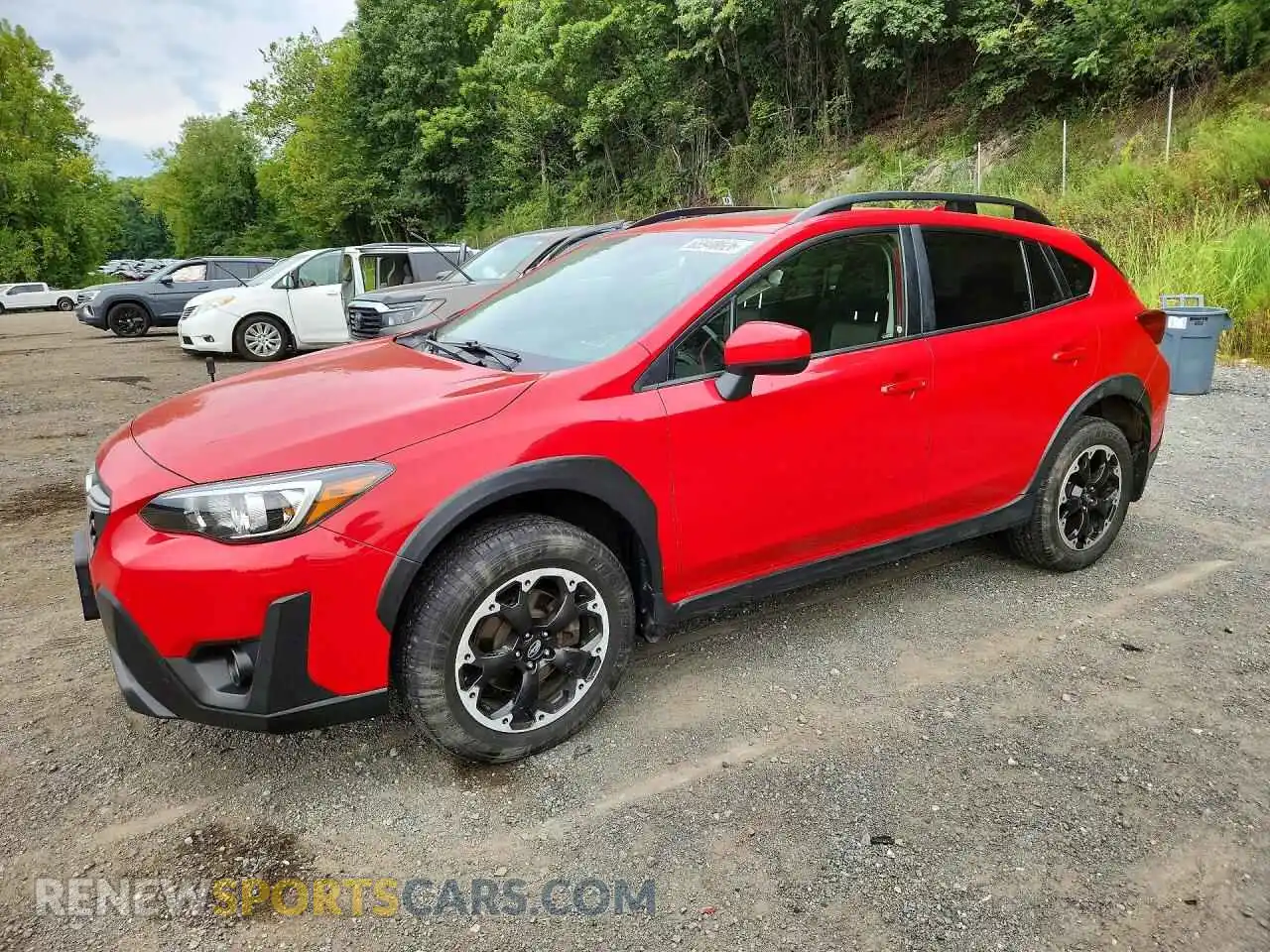 1 Photograph of a damaged car JF2GTAEC8M8309822 SUBARU CROSSTREK 2021