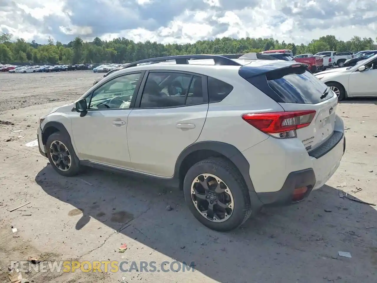 2 Фотография поврежденного автомобиля JF2GTAEC8M8315541 SUBARU CROSSTREK 2021