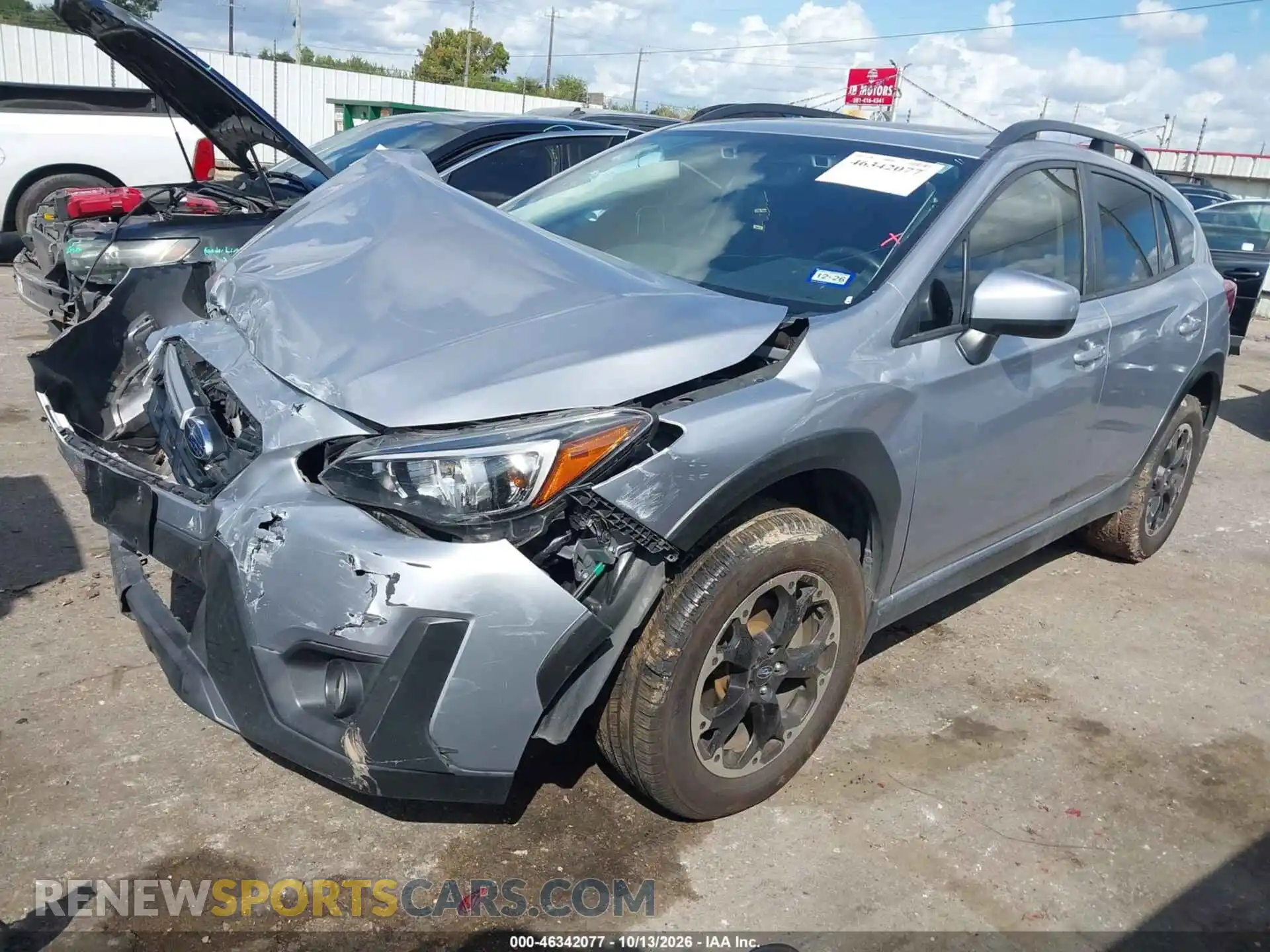 2 Фотография поврежденного автомобиля JF2GTAEC8M8397917 SUBARU CROSSTREK 2021