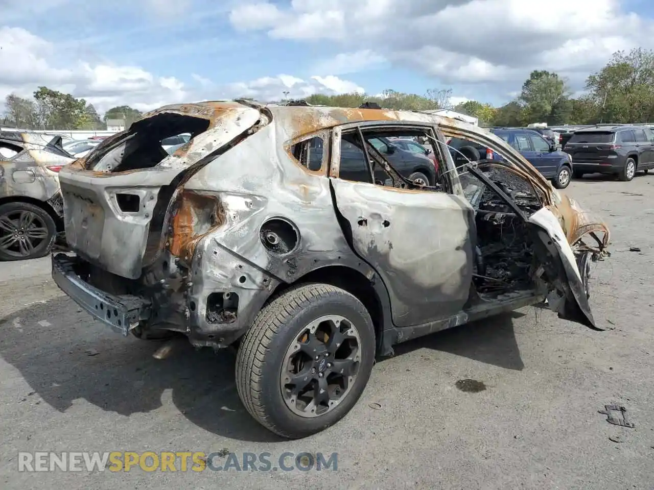 3 Photograph of a damaged car JF2GTAEC8M8672119 SUBARU CROSSTREK 2021