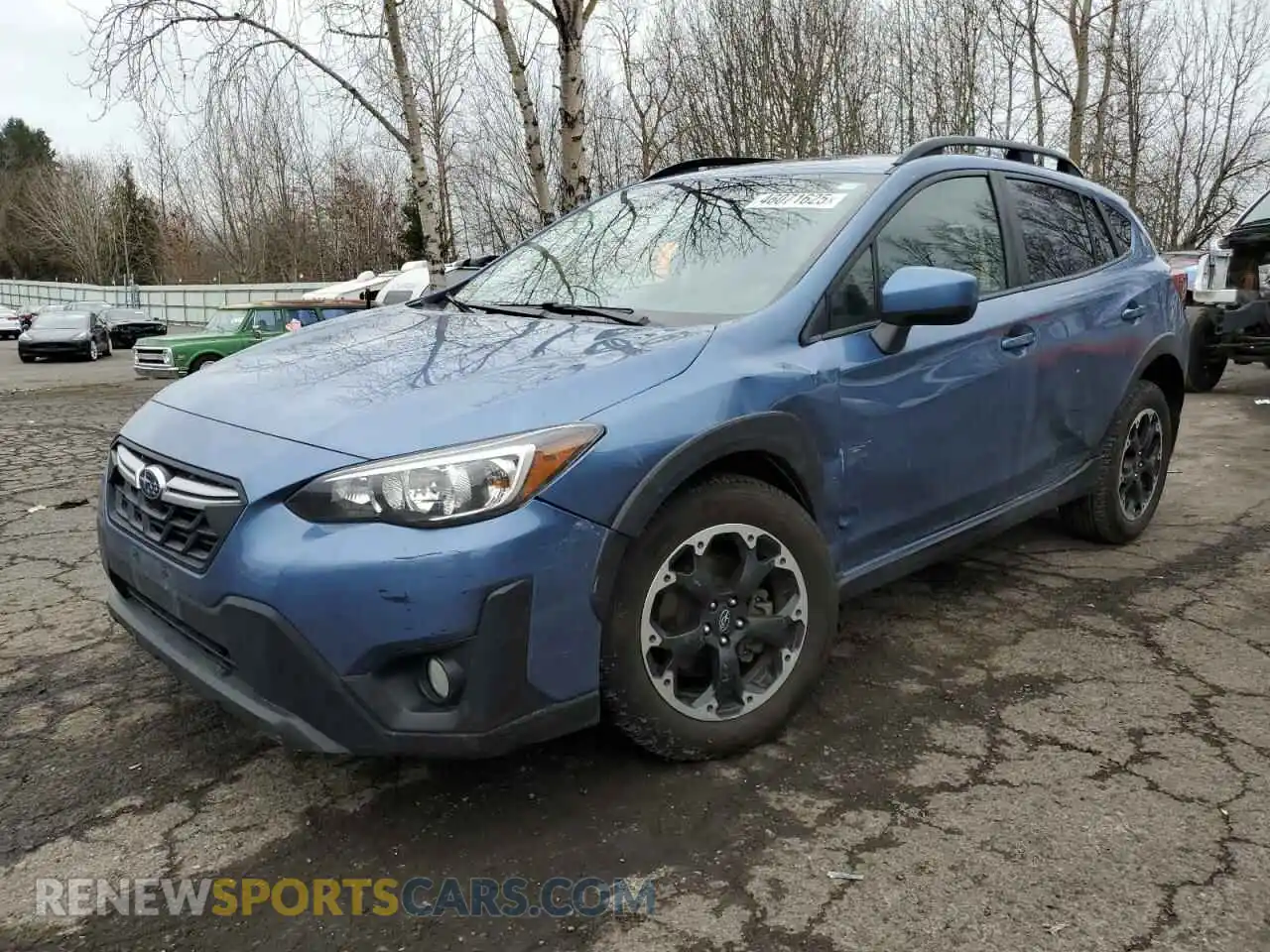 1 Photograph of a damaged car JF2GTAEC8MH349379 SUBARU CROSSTREK 2021