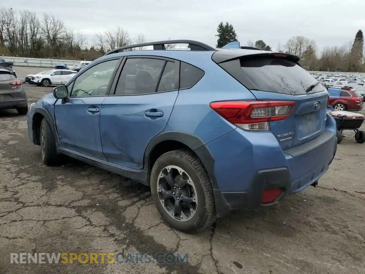 2 Photograph of a damaged car JF2GTAEC8MH349379 SUBARU CROSSTREK 2021