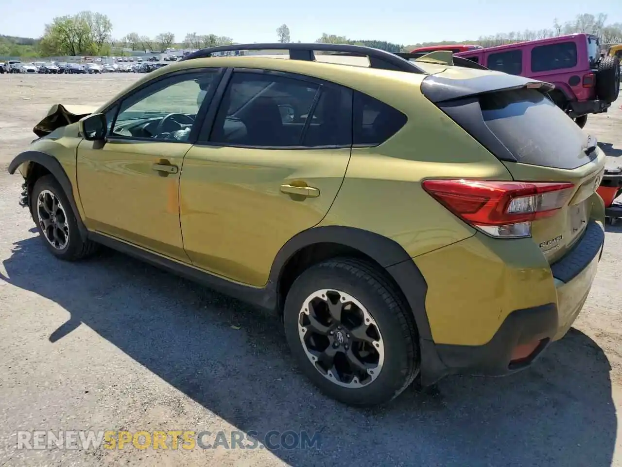 2 Photograph of a damaged car JF2GTAEC9MH290133 SUBARU CROSSTREK 2021