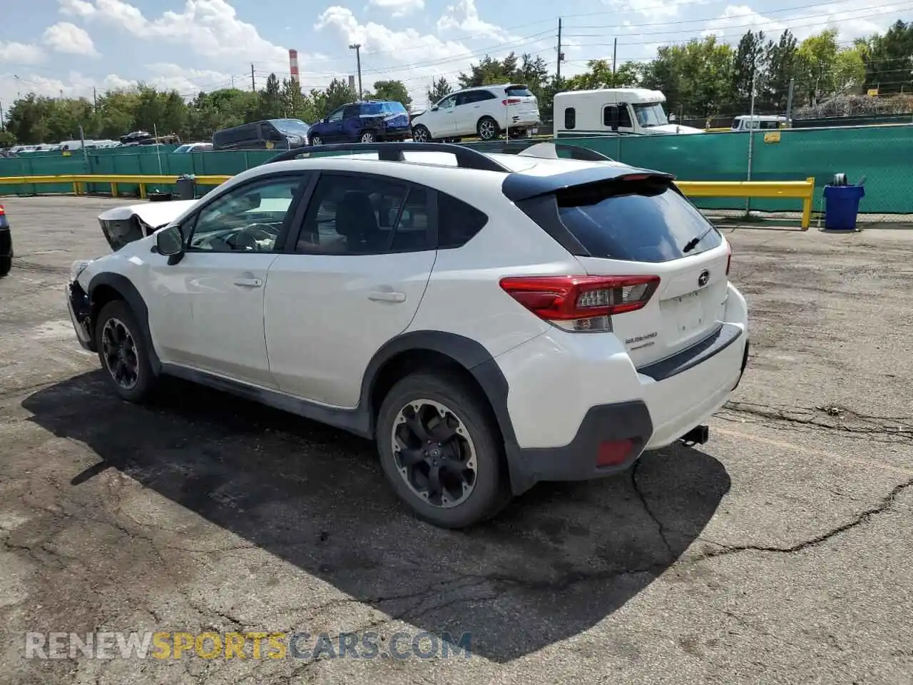 2 Photograph of a damaged car JF2GTAEC9MH362318 SUBARU CROSSTREK 2021