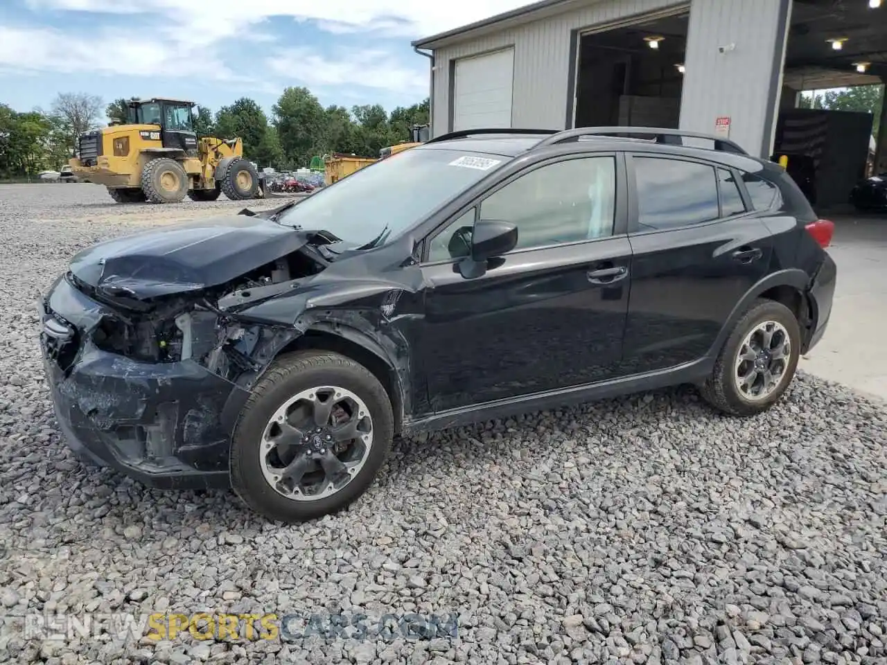 1 Photograph of a damaged car JF2GTAECXM8285491 SUBARU CROSSTREK 2021