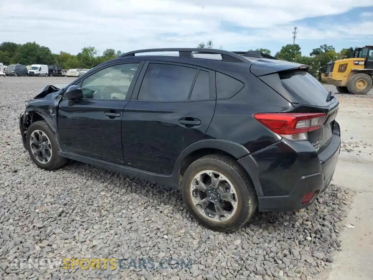 2 Photograph of a damaged car JF2GTAECXM8285491 SUBARU CROSSTREK 2021