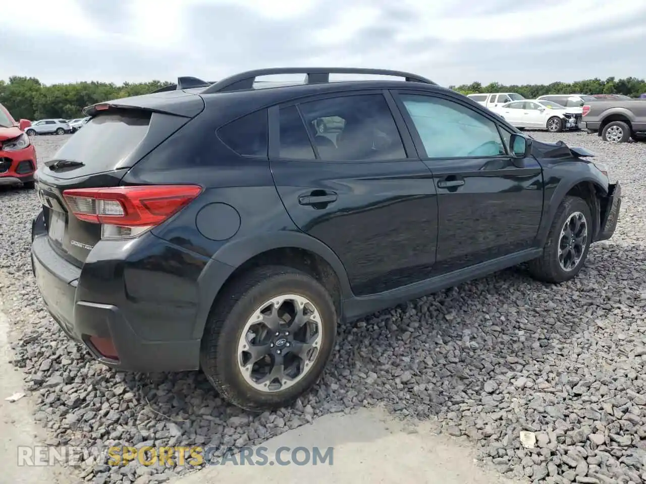 3 Photograph of a damaged car JF2GTAECXM8285491 SUBARU CROSSTREK 2021