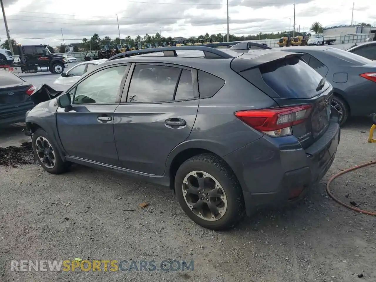 2 Photograph of a damaged car JF2GTAECXM8342689 SUBARU CROSSTREK 2021