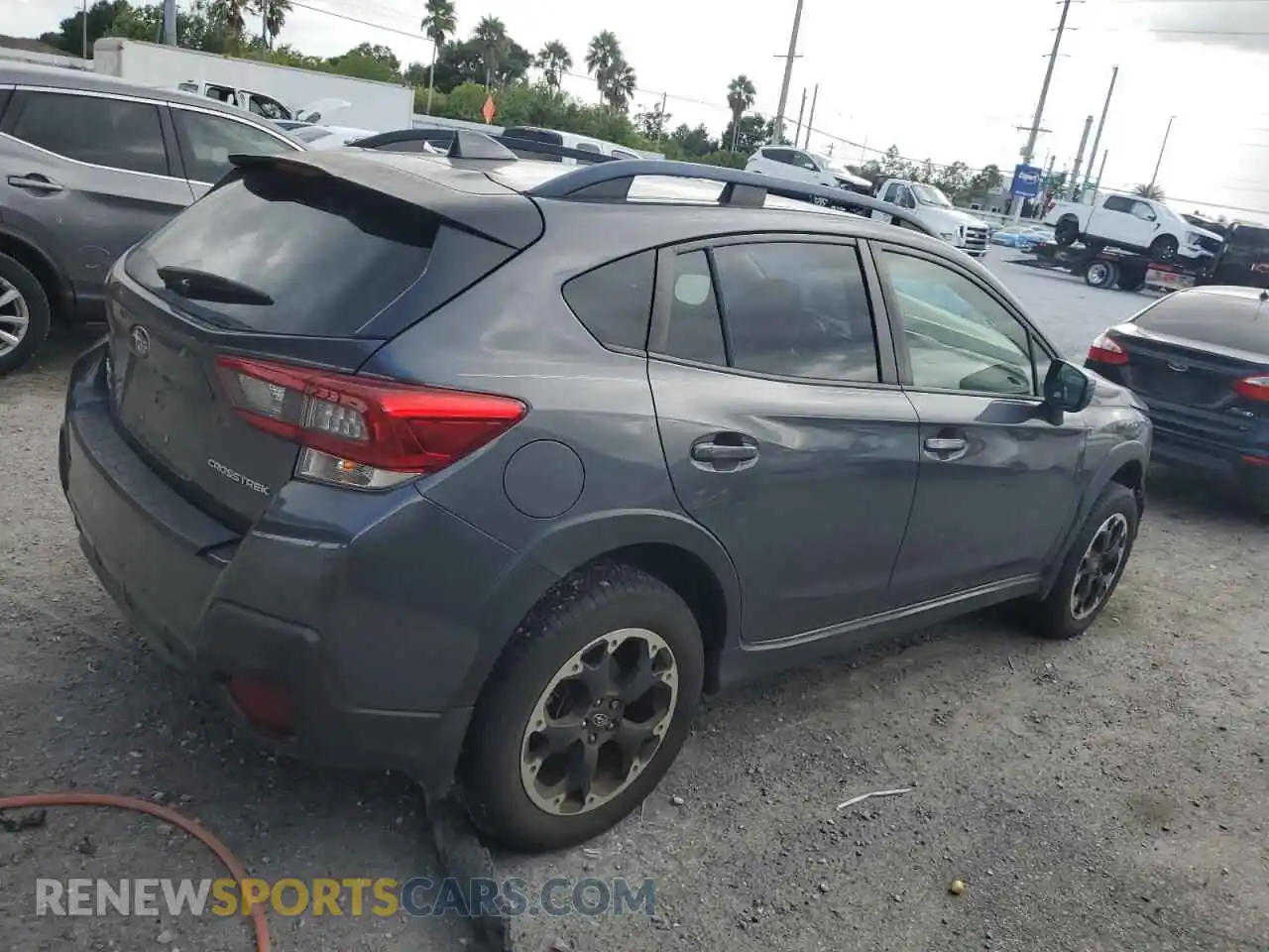 3 Photograph of a damaged car JF2GTAECXM8342689 SUBARU CROSSTREK 2021
