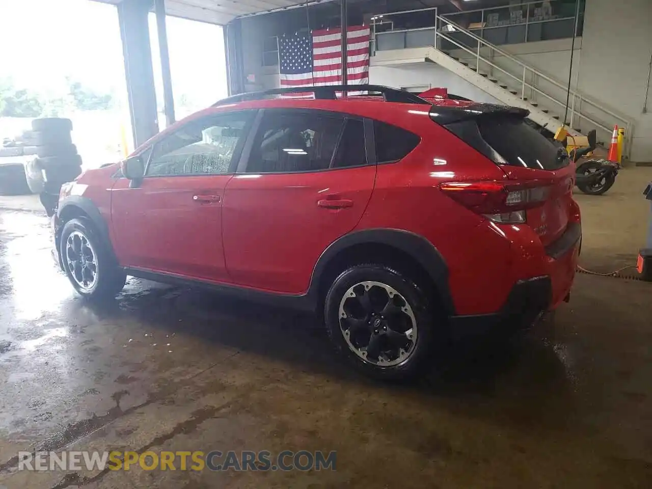 2 Фотография поврежденного автомобиля JF2GTAECXM8345091 SUBARU CROSSTREK 2021
