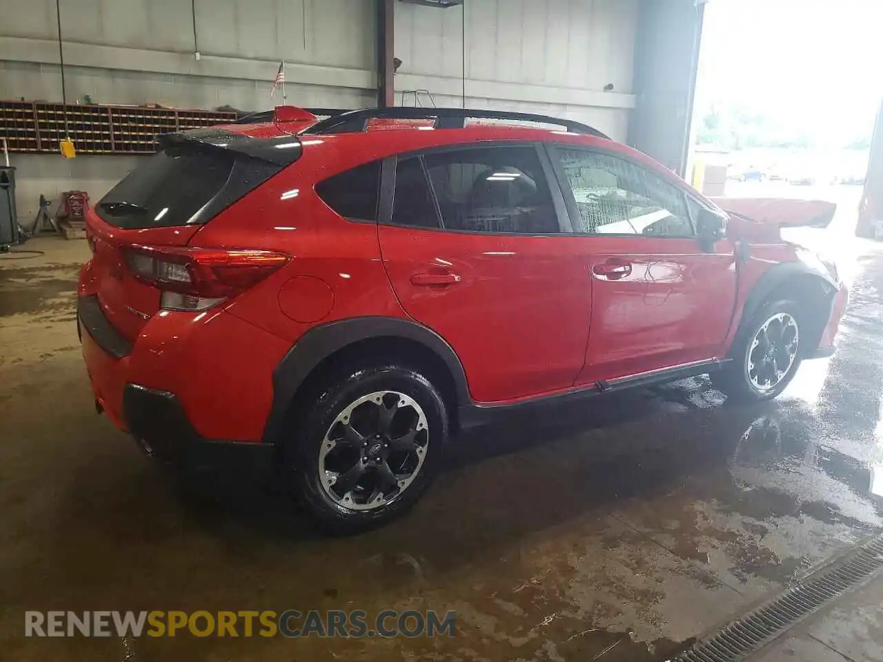 3 Фотография поврежденного автомобиля JF2GTAECXM8345091 SUBARU CROSSTREK 2021