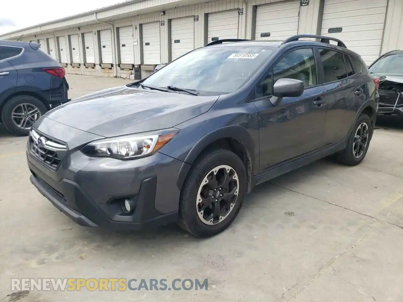 1 Photograph of a damaged car JF2GTAECXM8655872 SUBARU CROSSTREK 2021