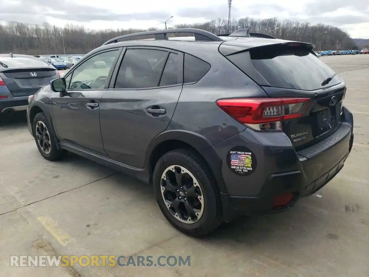 2 Photograph of a damaged car JF2GTAECXM8655872 SUBARU CROSSTREK 2021