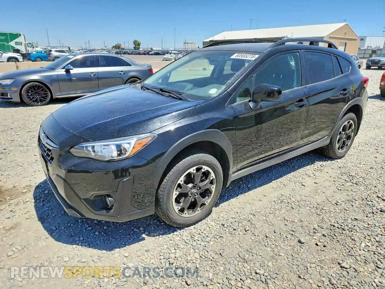 1 Photograph of a damaged car JF2GTAECXMH222505 SUBARU CROSSTREK 2021