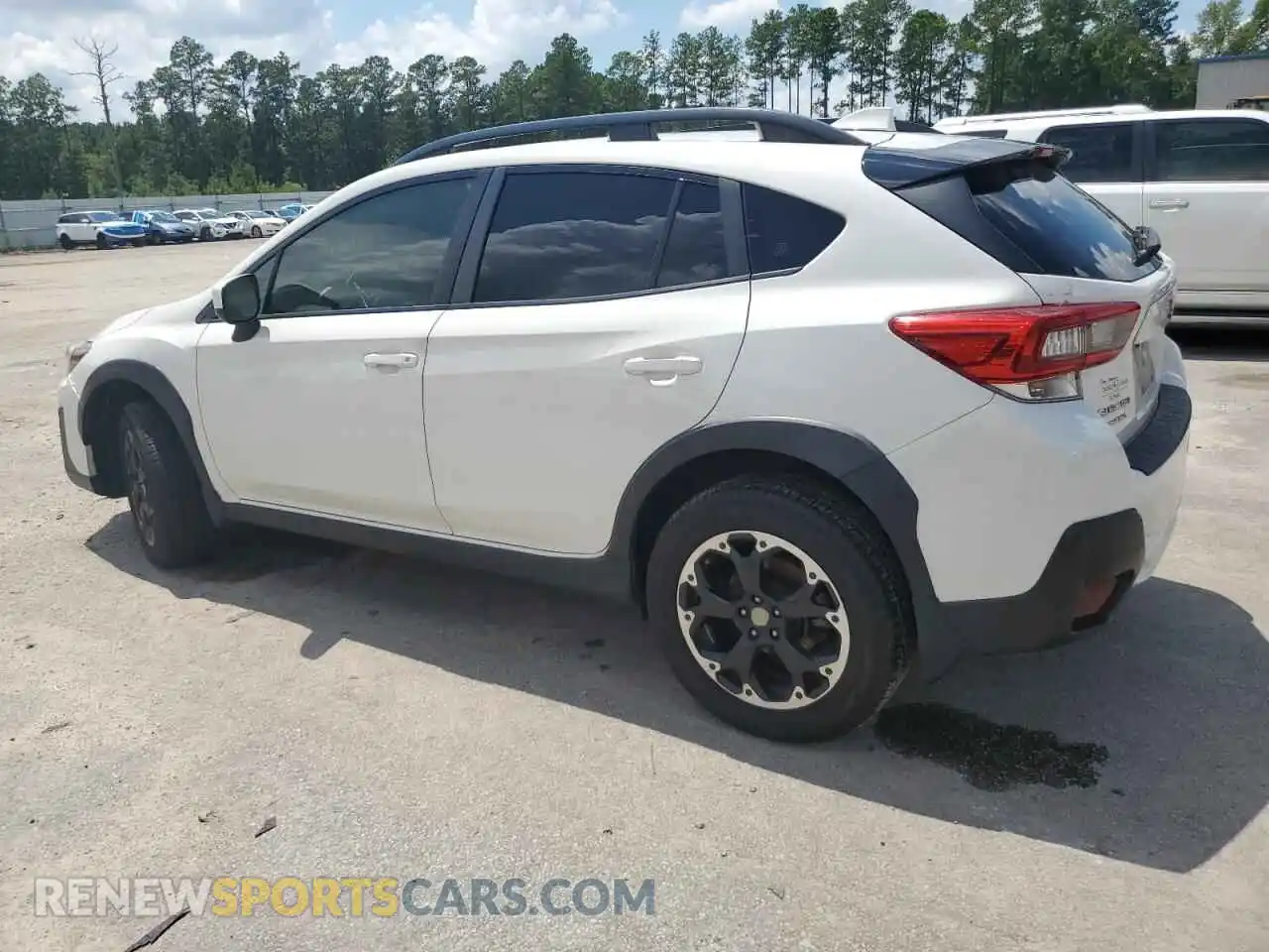 2 Photograph of a damaged car JF2GTAPC0M8254831 SUBARU CROSSTREK 2021