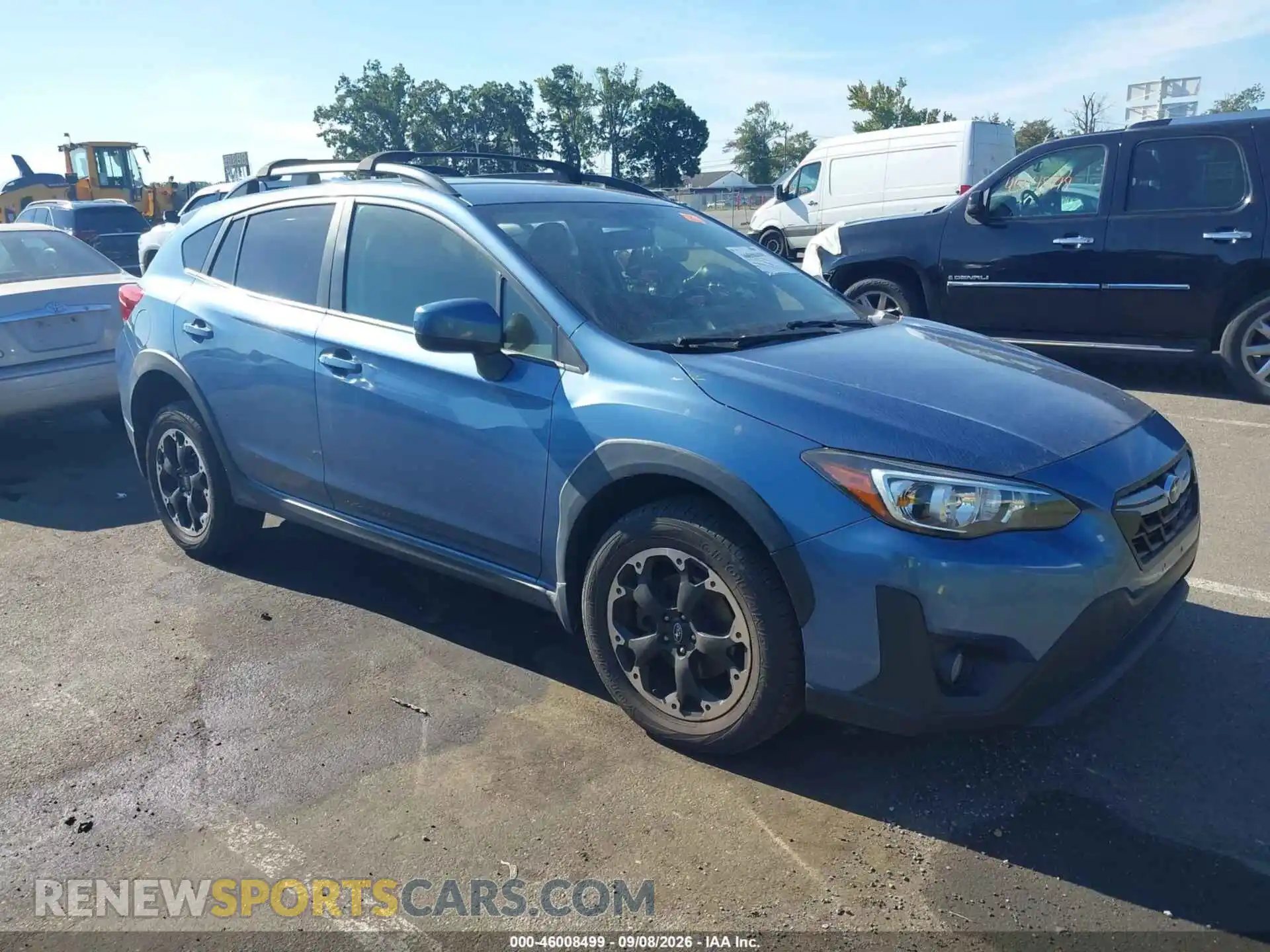 1 Photograph of a damaged car JF2GTAPC0MH233493 SUBARU CROSSTREK 2021